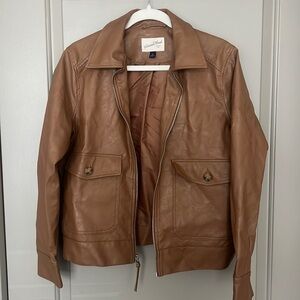 Universal Thread Brown “Leather” Jacket - Medium